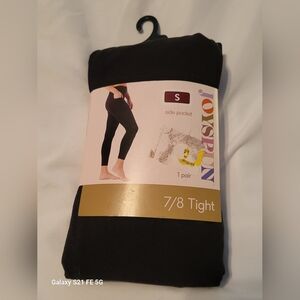 🩷 3/$15 Joyspun Black 7/8 Tights with Side Pocket